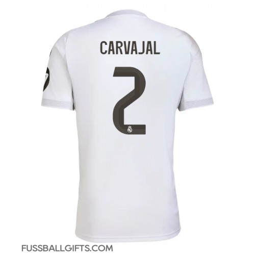 Real Madrid Daniel Carvajal #2 Fußballbekleidung Heimtrikot 2025-26 Kurzarm